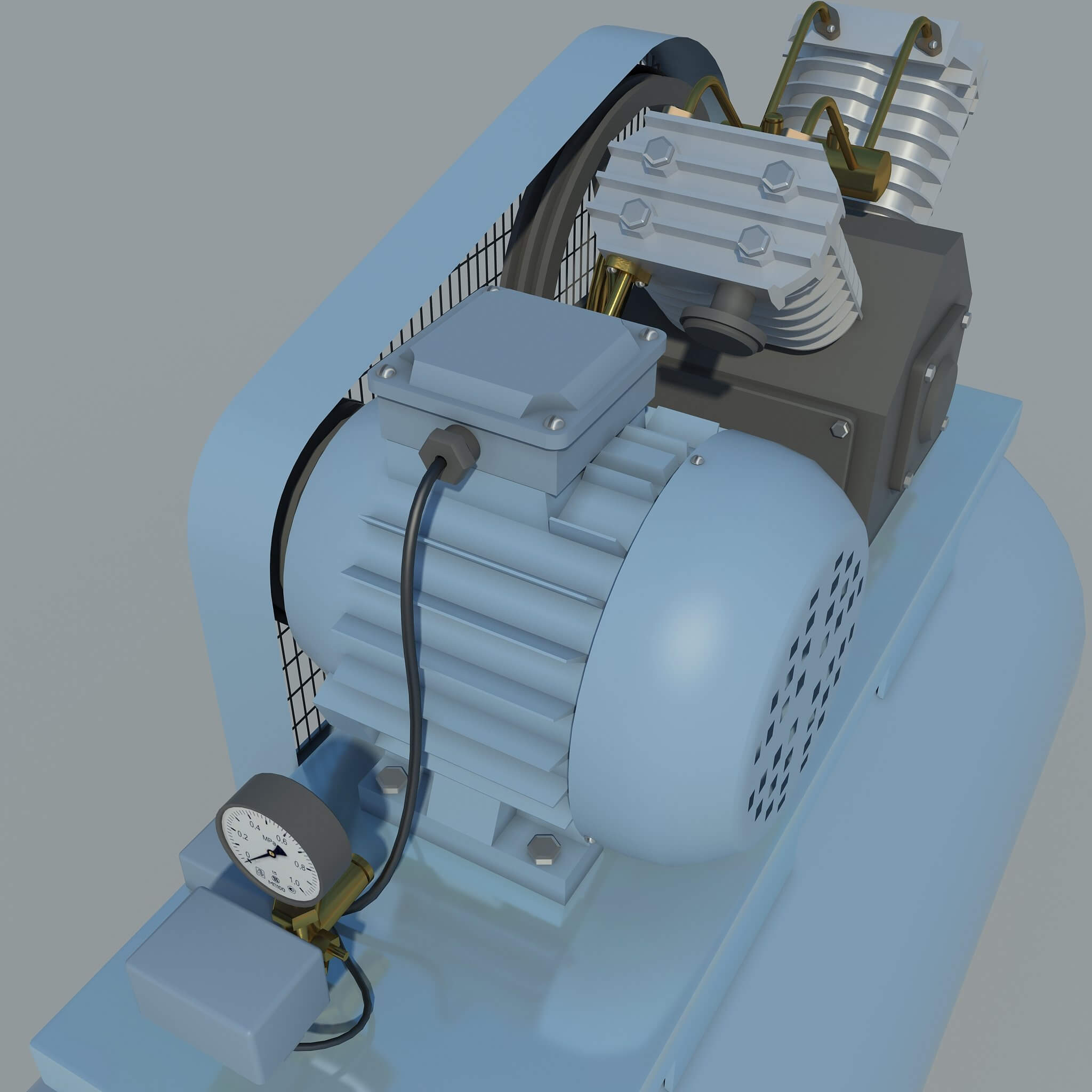 Compressor K22 3D Model by pressformer