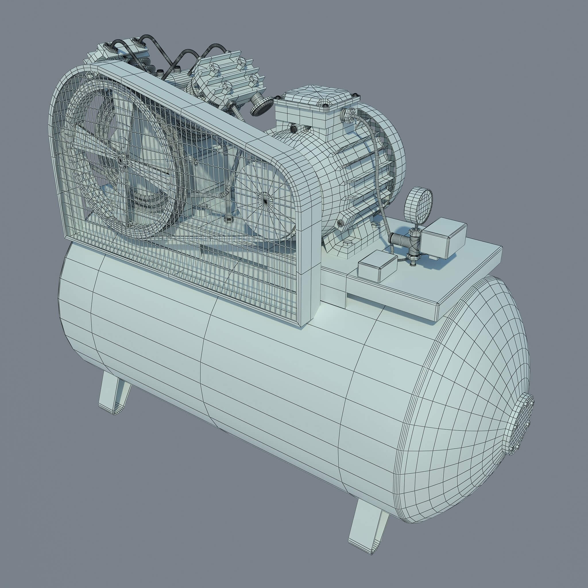 Compressor K22 3D Model by pressformer