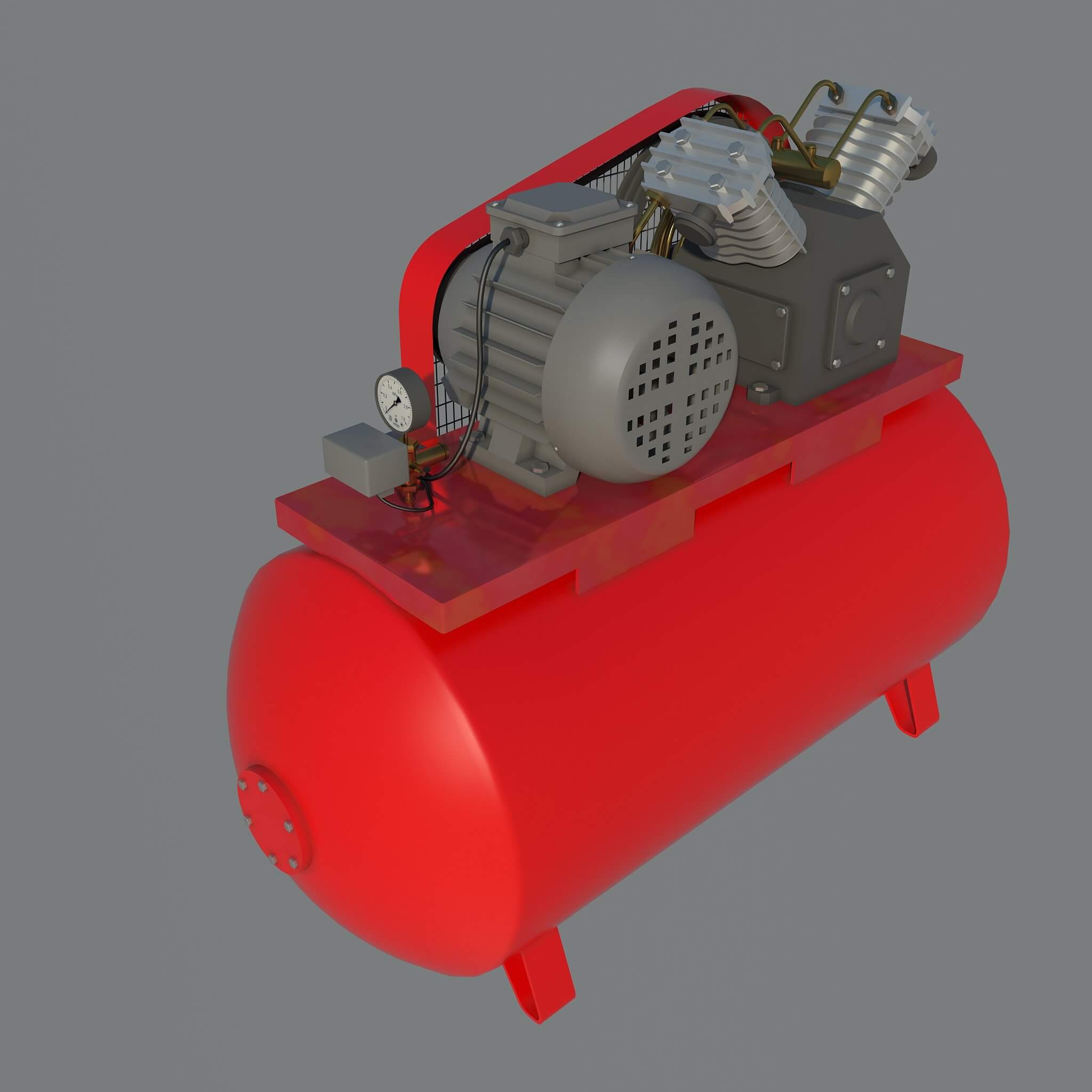 Compressor K22 3D Model by pressformer