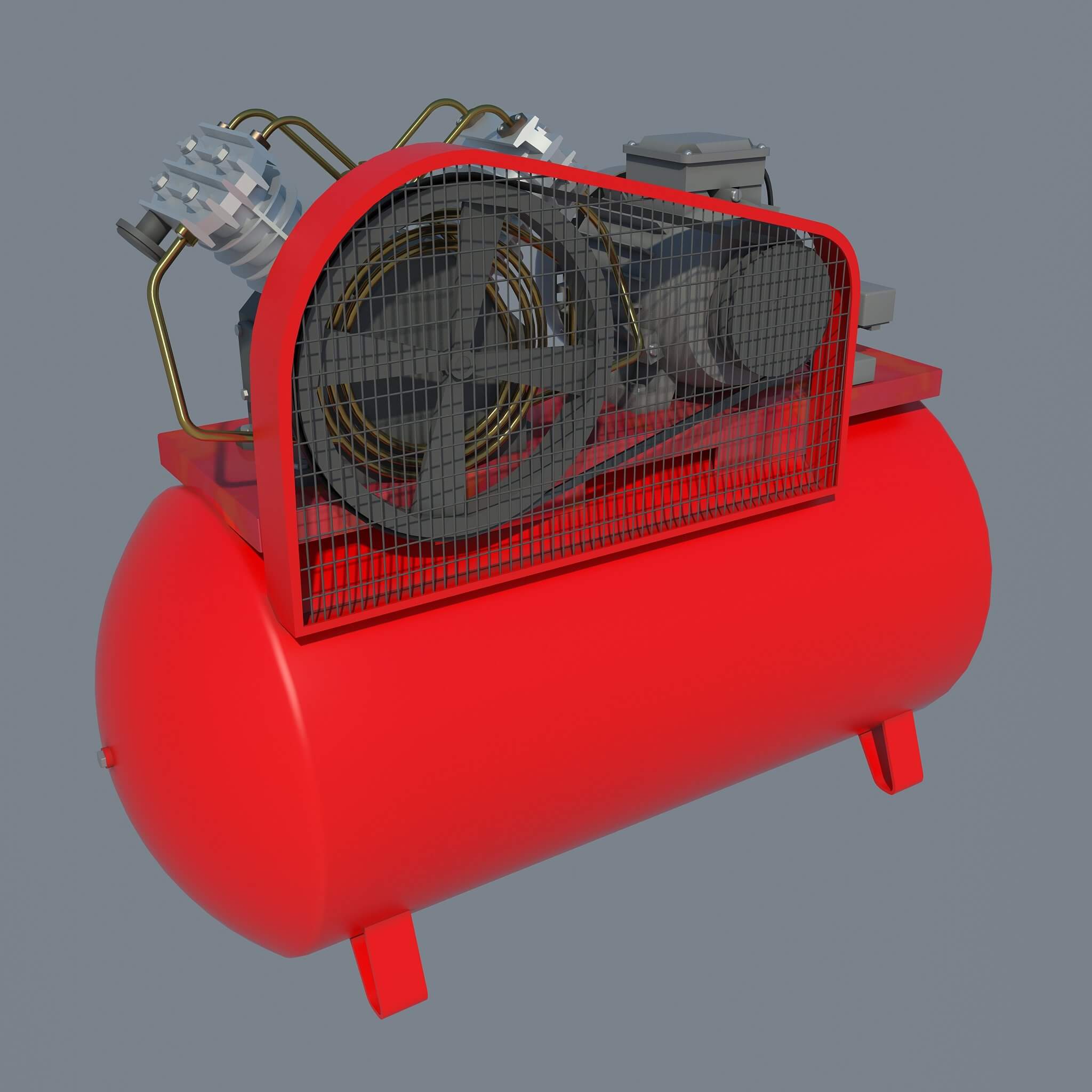 Compressor K22 3D Model by pressformer