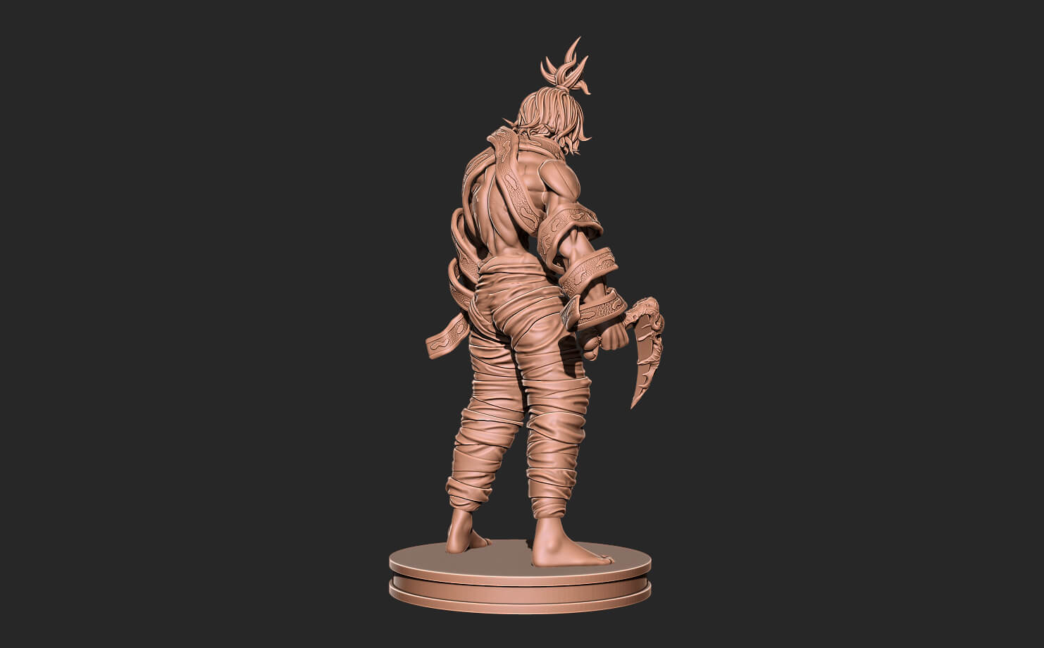Demon Slayer - Gyutaro Upper Rank 6 3D Print Model by Printhub