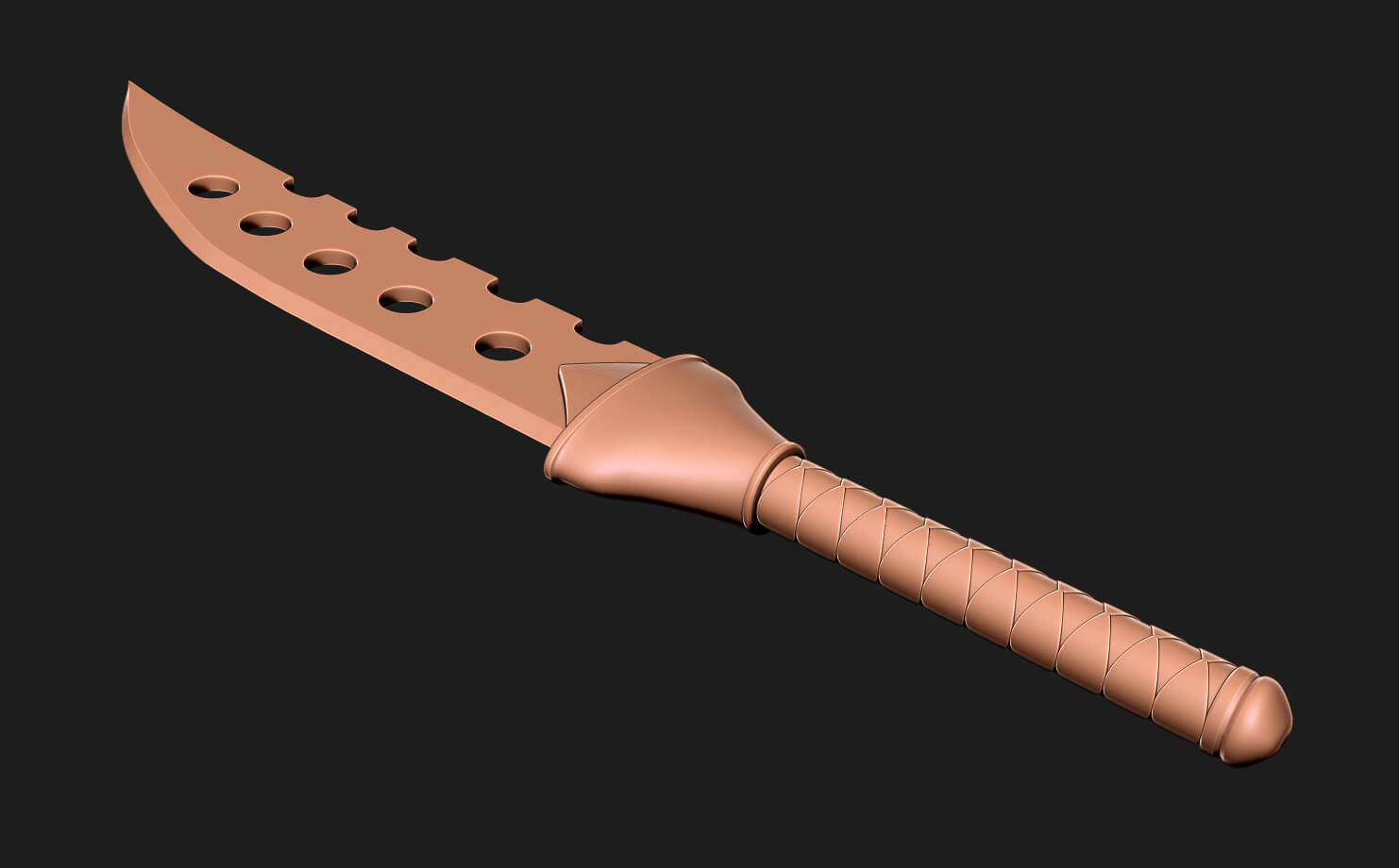 Demon Sword Lostvayne Seven Deadly Sins 3D Print Model by Printhub