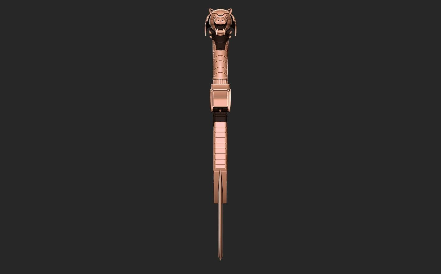 Power Rangers Saba Sword 3D Print Model by Printhub