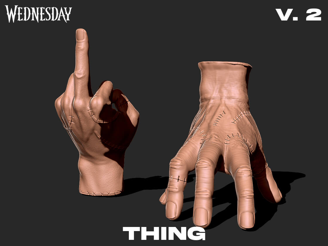 Thing Print Thing V - 2 Wednesday Series 3D Print Model by Printhub