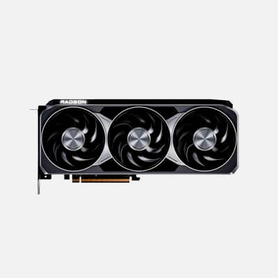 AMD Radeon RX 9070 XT 3D Model