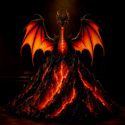 Dragon &ndash Fantasy Creature High Definition 3D Print