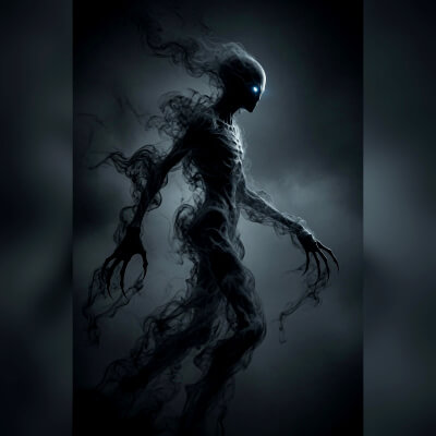 Shadow Spirit Smoke Wraith Dark Creature