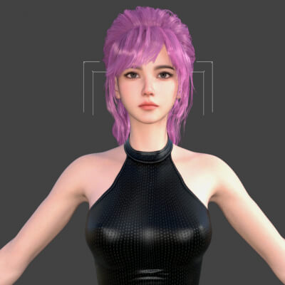 Yuna &ndash Realistic Young Asian Woman