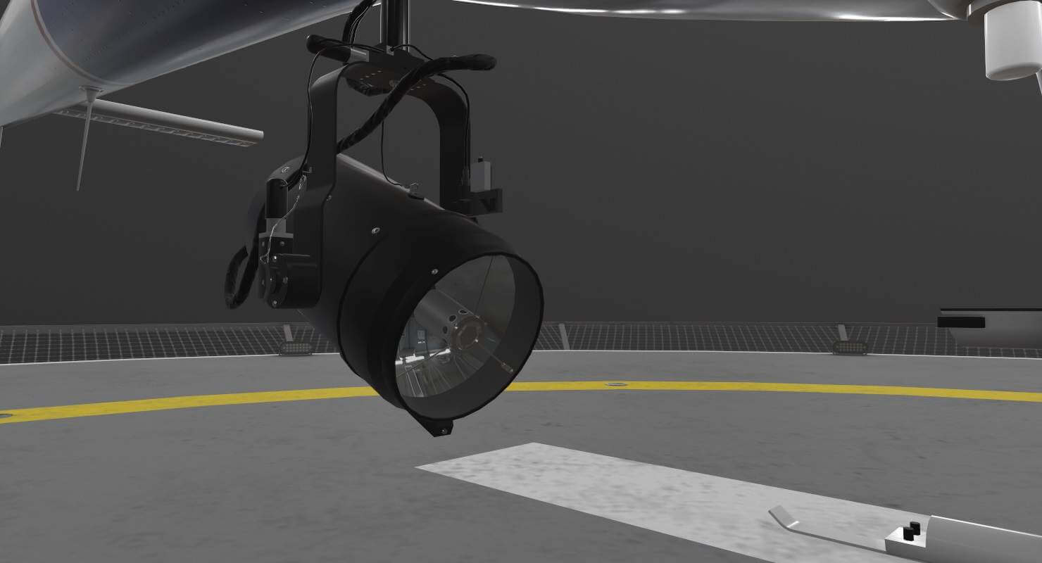 AS-350 US Customs and Border Protection Animated 3D Model by pukamakara