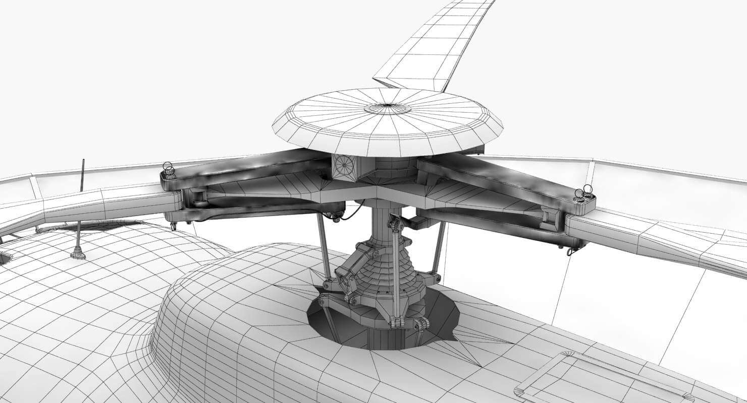 AS-350 US Customs and Border Protection Animated 3D Model by pukamakara