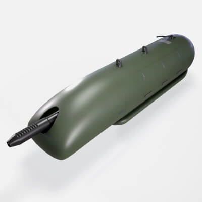 FN Herstal HMP400LC Machine Gun Pod - 3D Model by pukamakara