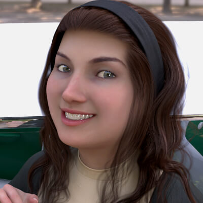 Amanda for Genesis 8 Female