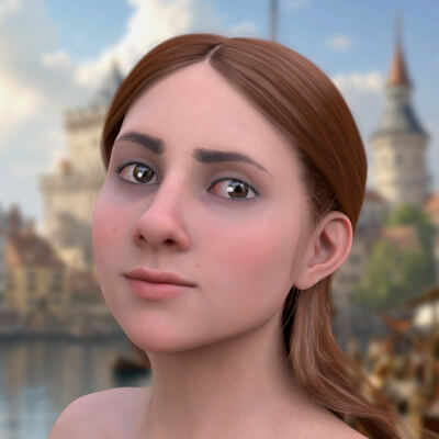 Bromlyn the Artists Model for Genesis 8 Female