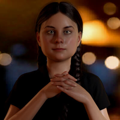 Greta the Eco Warrior for Genesis 8 Female