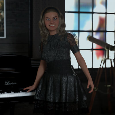 Saskia for Genesis 8 Female