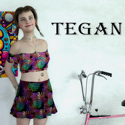 Tegan for Genesis 8 Female