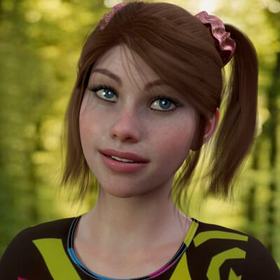 Zoe the Farm Girl for Genesis 8 Female