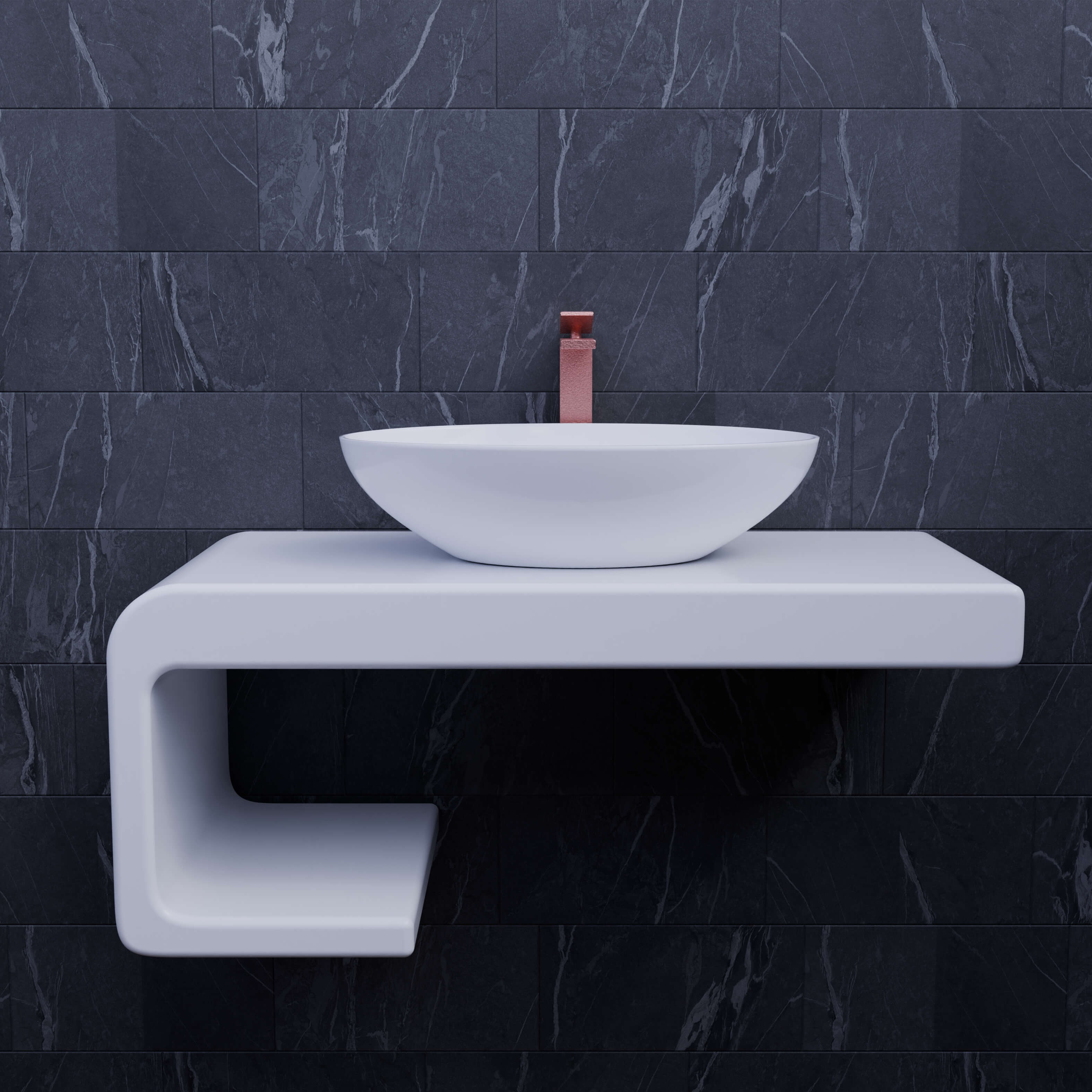 Abstract Sink Cabinet - Free 3D Model by puscas_adryan