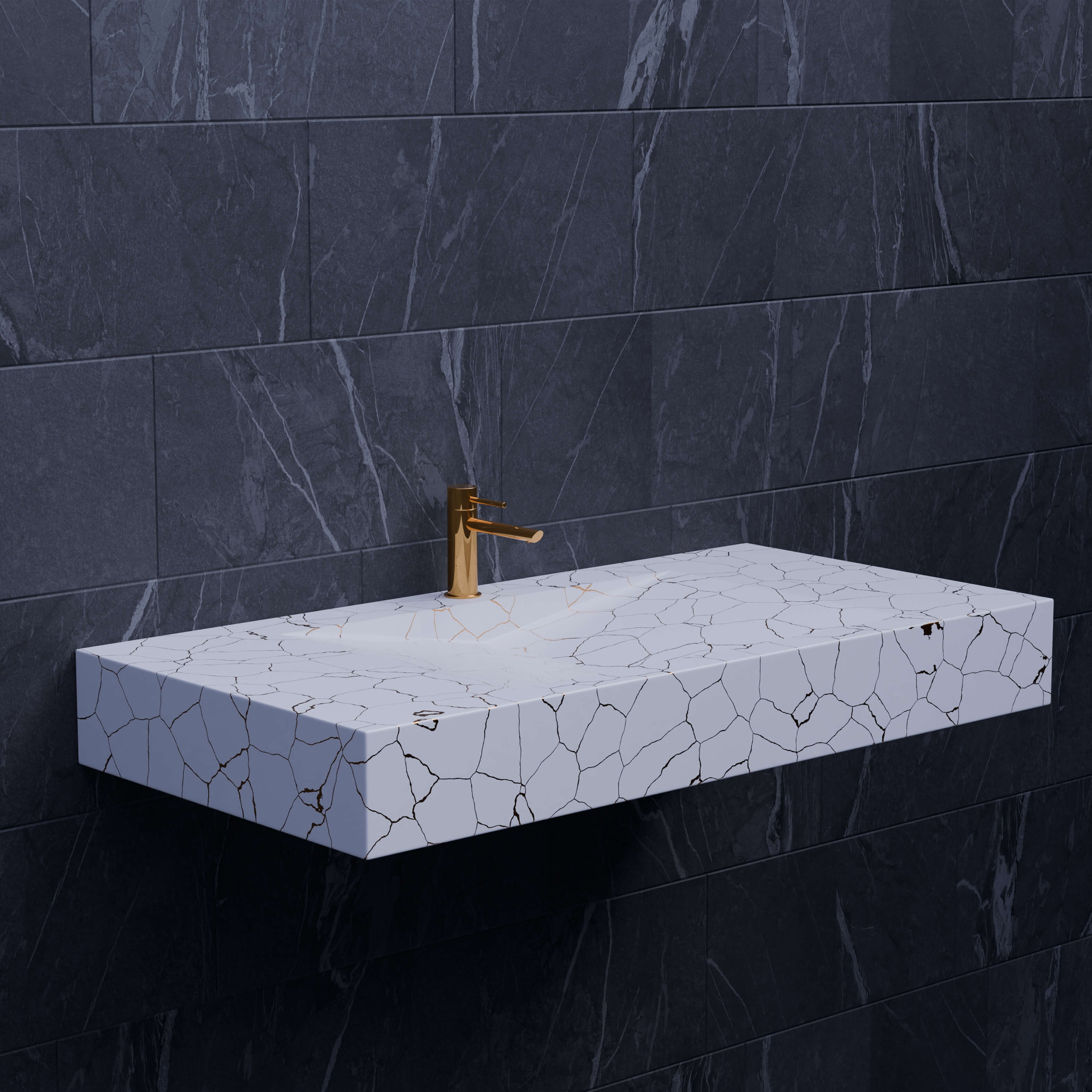 Modern SInk Design 3D Render, Digital Art by puscas_adryan