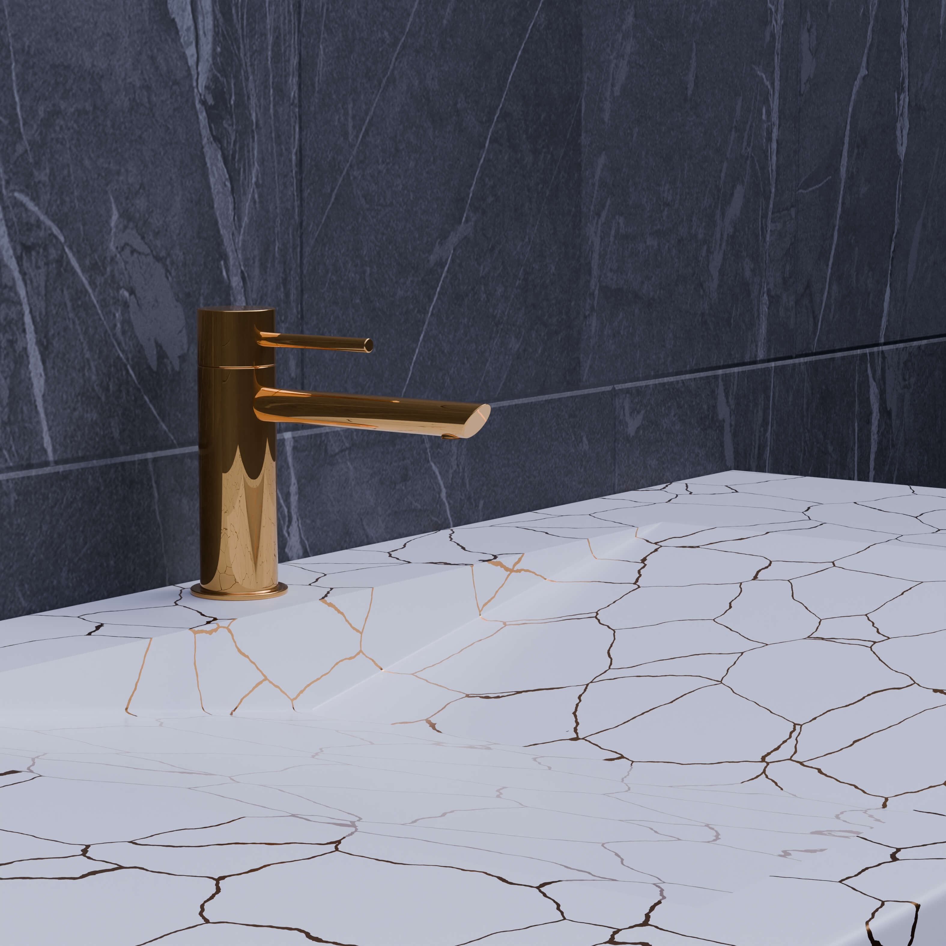 Modern SInk Design 3D Render, Digital Art by puscas_adryan