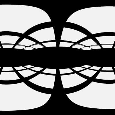 Geometric Flux Sci-Fi Architectural Studio HDRI