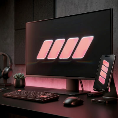 Neon Glide Wallpaper Pack