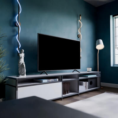 Simple Minimalist Living Room