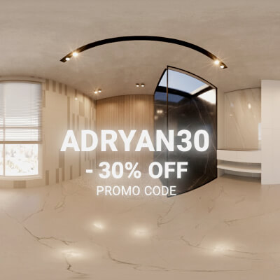 Sleek and Stylish Bathroom Hdri