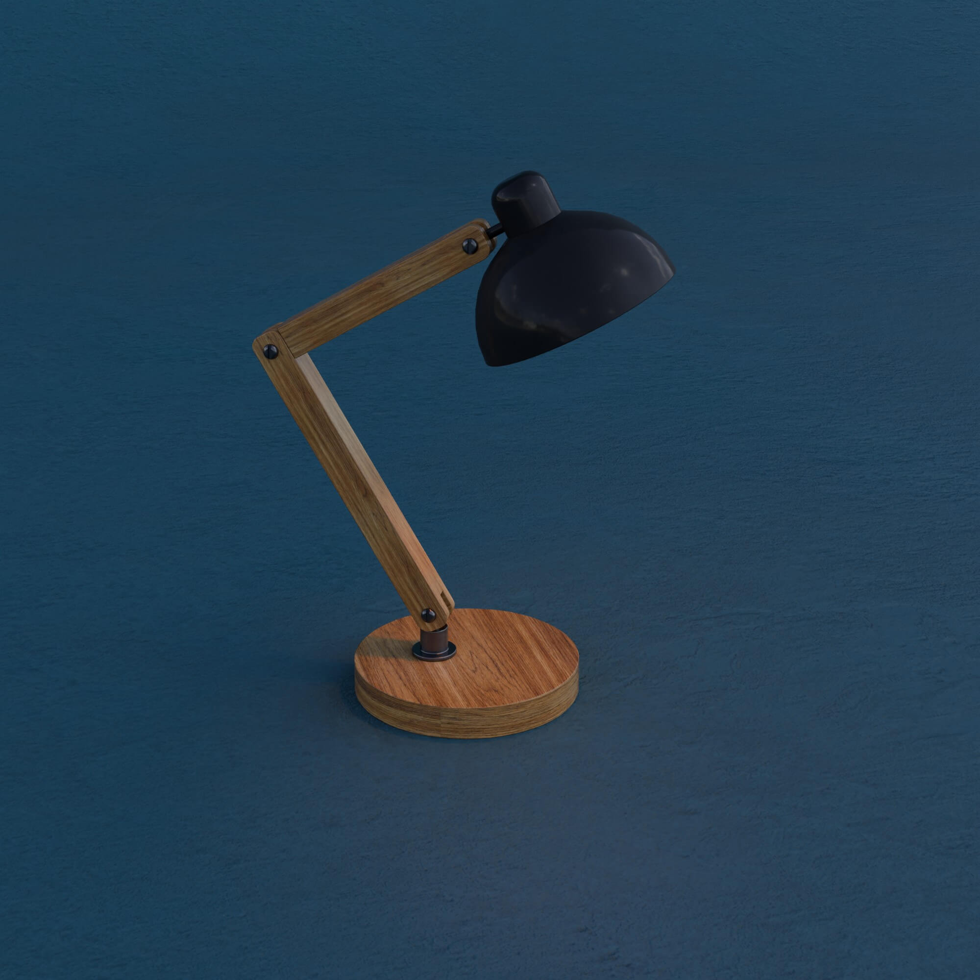 Sleek Modern Wooden Desk Lamp - Free 3D Model by puscas_adryan