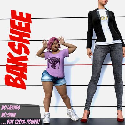Bakshee - Character Morph for Genesis Female 8 and 8.1