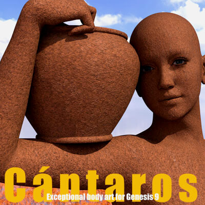 Cantaros - Exceptional Body Art for Genesis 9