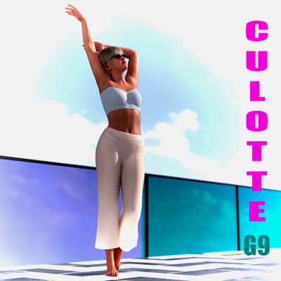 Culotte - Clothing for Genesis 9
