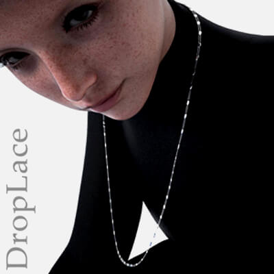 DropLace - An Unusual Necklace for DAZ