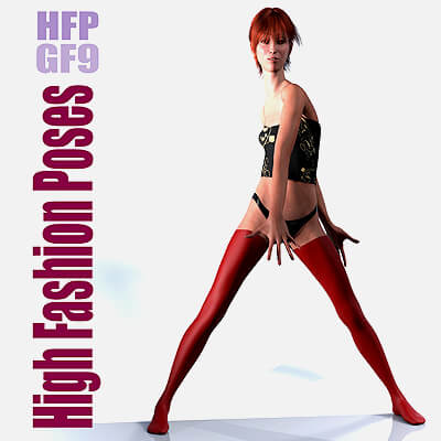 HFP - Fashion Poses for Genesis Female 9 by Pushee-Ri