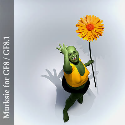 Murksie - Toon Character for Genesis Female 8 and 8.1