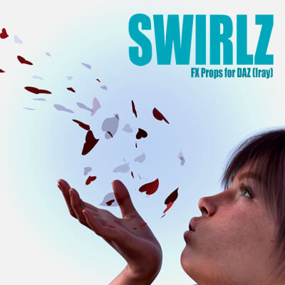Swirlz - FX Props for DAZ  Iray 