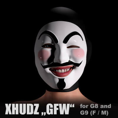 Xhudz Gfw - Balaclavas for GF8 GM8 and G9