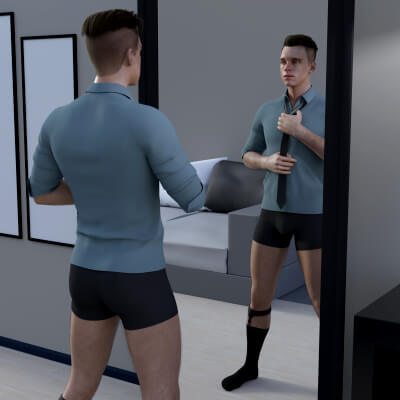 At Home Poses for Genesis 3 8 and 8.1 Male