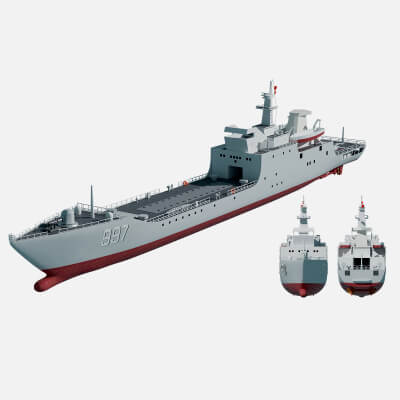 Chinese Navy 072A Large Landing Ship PLA Navy