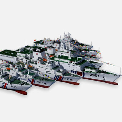 China Coast Guard Ship Latest Package Download Law Enforceme