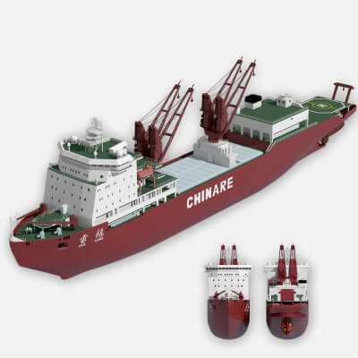 Chinas Largest Scientific Research Ship Xuelong