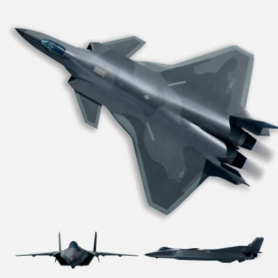 J-20 Fighter China J-20 Stealth Fighter J-20 Weilong