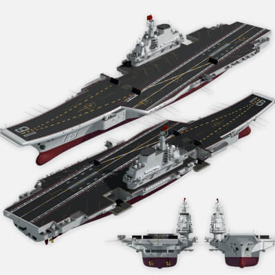 Liaoning Chinese Aircraft Carrier Liaoning Type 001 Aircraft