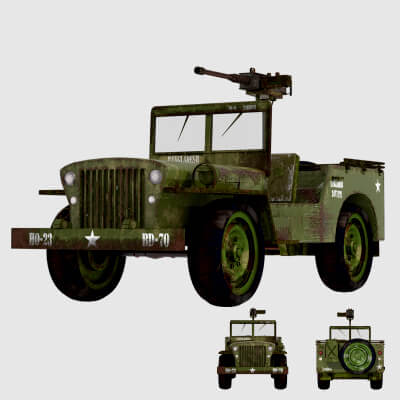 Military Jeep US Army American Jeep Jeep World War II
