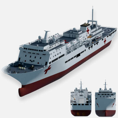 The Chinese Peace Ark Hospital Ship