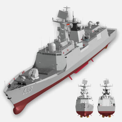 Type 054A Guided Missile Frigate Chinese Liberation Army Nav