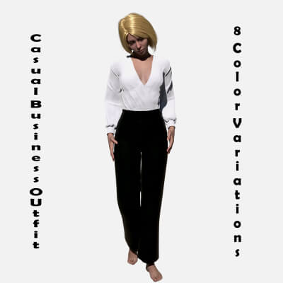 Casual Business Outfit for Genesis 9