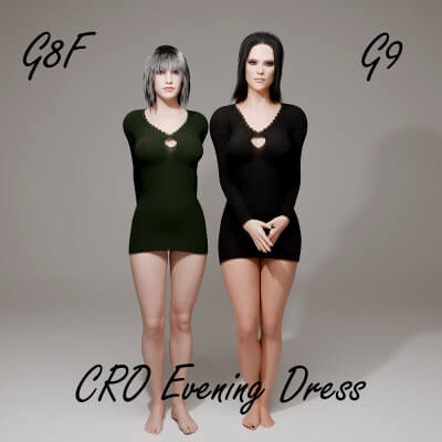 CRO Outfit for Genesis 8 Female / Genesis 9
