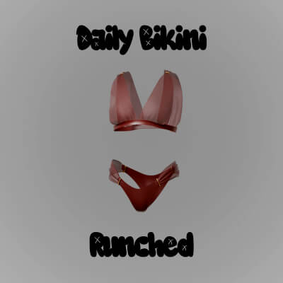 Daily Bikini Ruched for Genesis 9