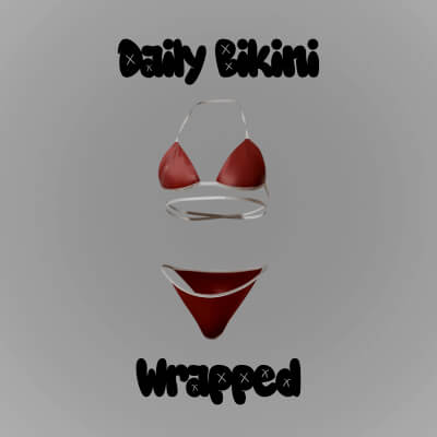 Daily Bikini Wrapped for Genesis 9 by R3DCloth